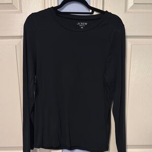 J. Crew Black Long Sleeve T-Shirt